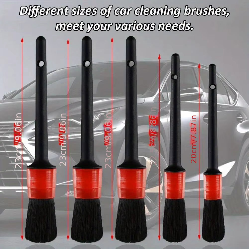 Air conditioning outlet vent brush